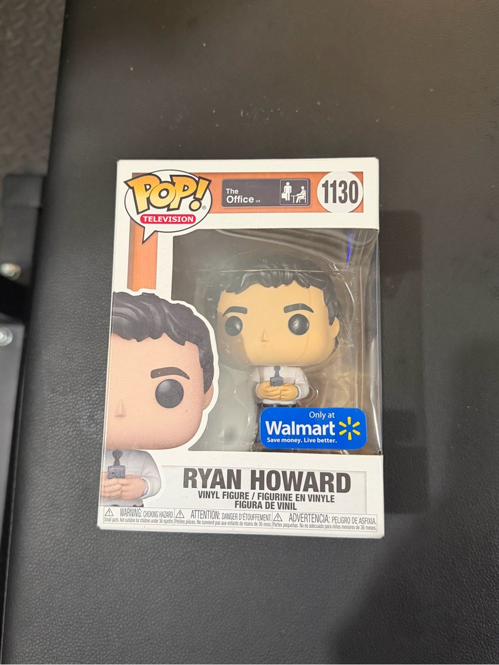 Funko Pop! The Office Ryan Howard w/ Phone #1130 Rare Limited Walmart Edition